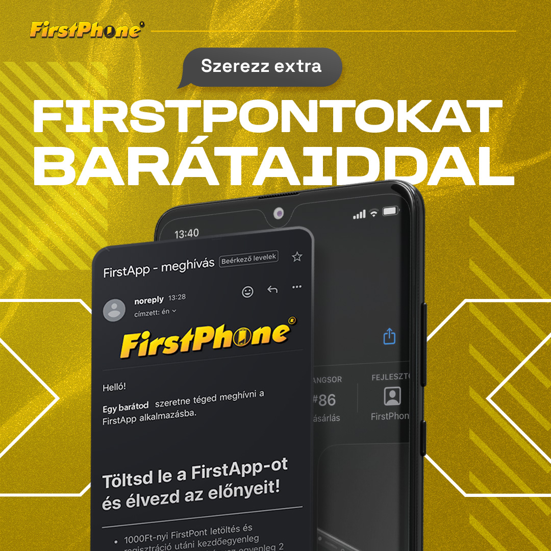 Pozovi prijatelje u FirstApp i skupljajte bonus FirstPontove! 🎉