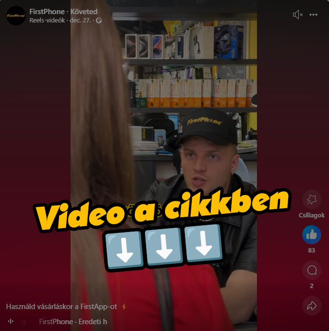 Uvijek koristi FirstApp i u našim trgovinama❗