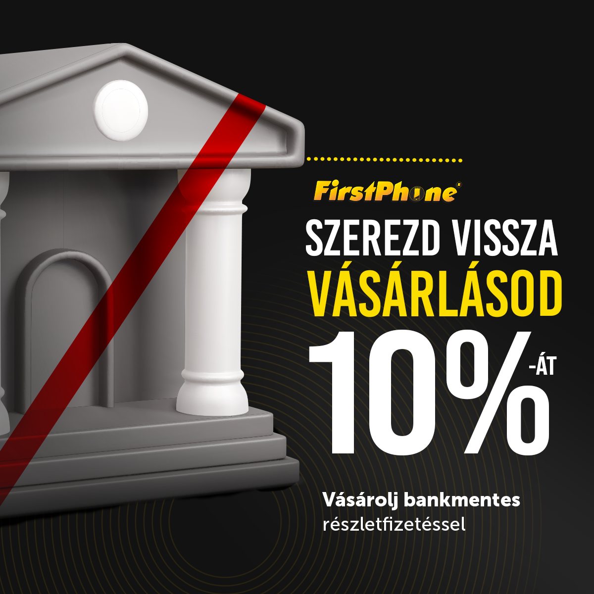 Sada je prilika da bez bankarskog administriranja, udobno, plaćaš na rate, jer kupci FirstPhonea to zaslužuju! 😇💵