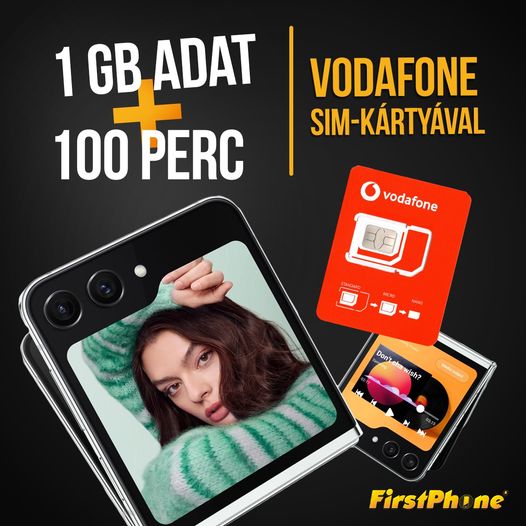 Poklon Vodafone SIM s 1GB prometa i 100 minuta!