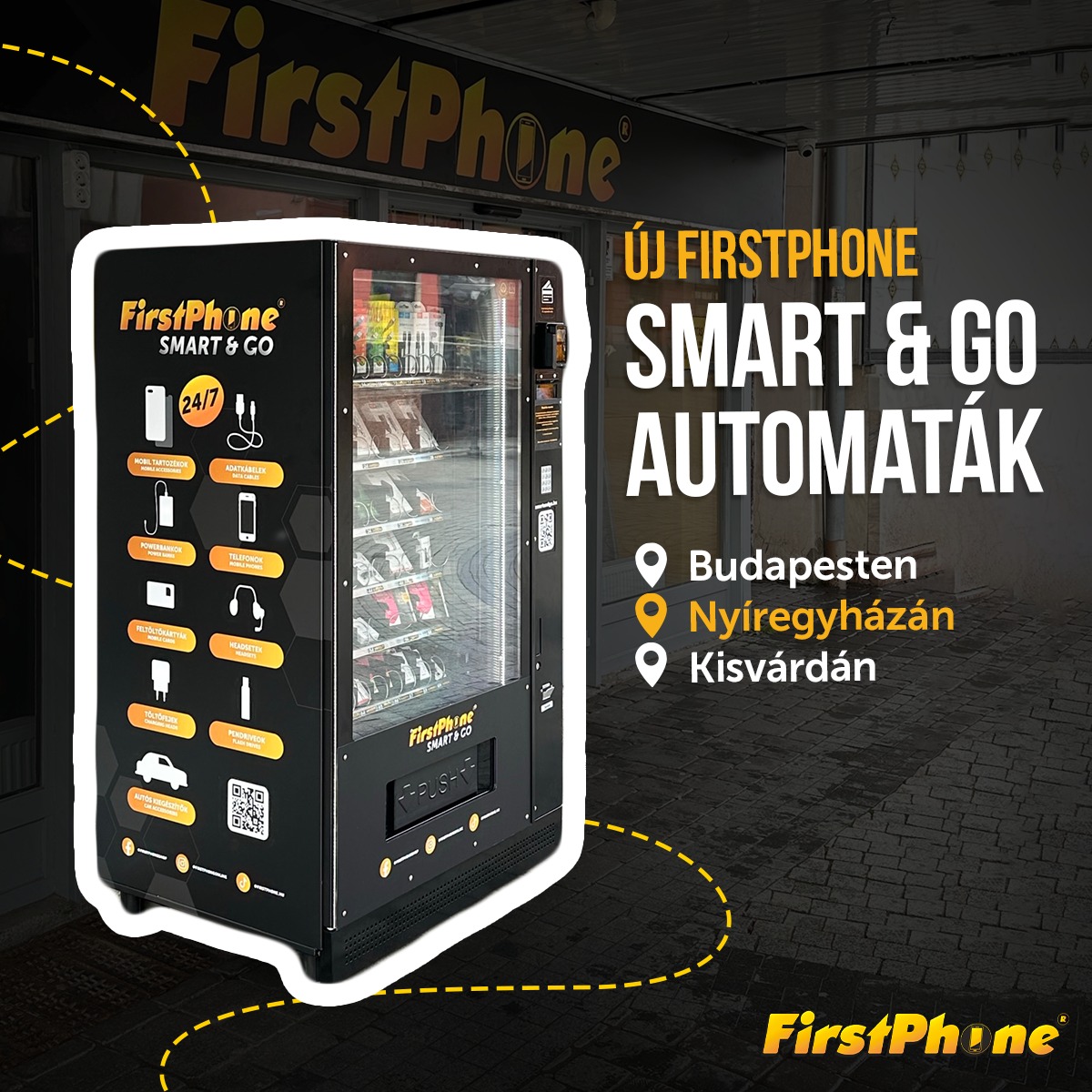Potraži FirstPhone Smart & Go u svom gradu!