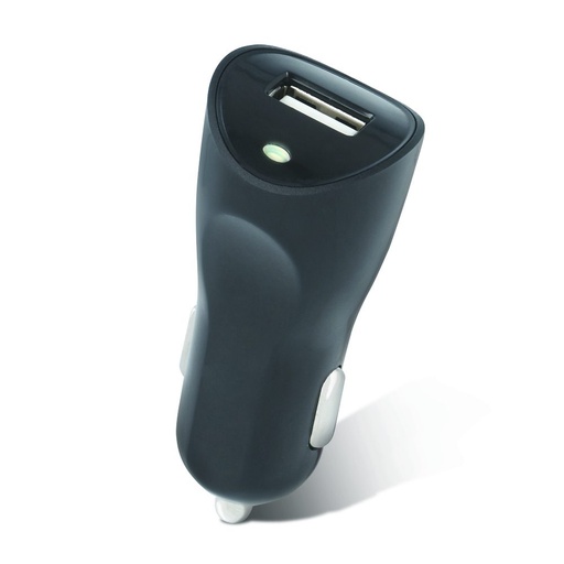 Setty auto punjač (microUSB kabel), 2 USB port, 2A, crna