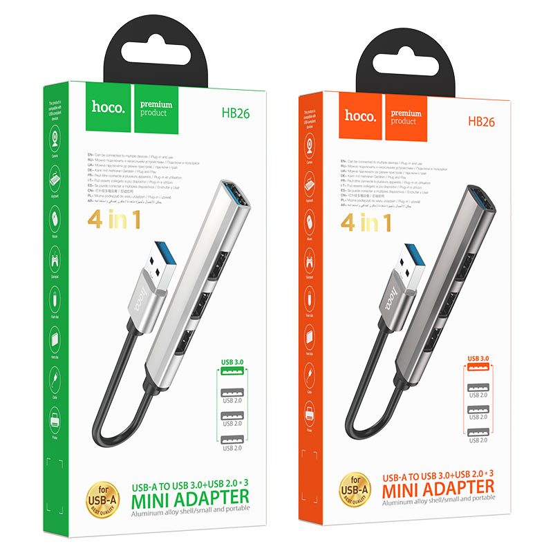 hoco-hb26-hub-aluminium-type-c-hub-1db-usb30-3db-usb20-csatlakozassal-max-1tb-os-merevlemez-tamogatas-femszurke_4.jpg