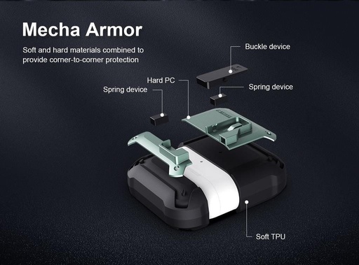 Apple Airpods Pro Nillkin bounce futrola (Crna)
