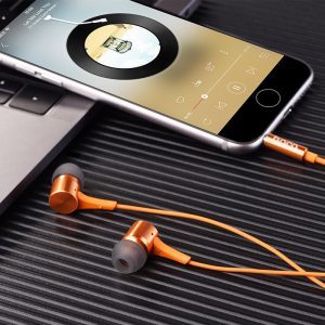Hoco M54 headset (jack 3,5mm) s mikrofonom, narančasta