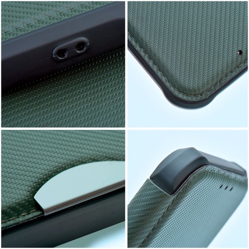 Apple iPhone 11 Razor magnetski otporan na udarce preklopna futrola (Zelena)