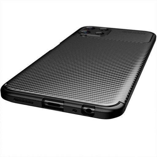 Apple iPhone 14 Pro Max carbon fiber silikonski zaštitna maskica (Crna)