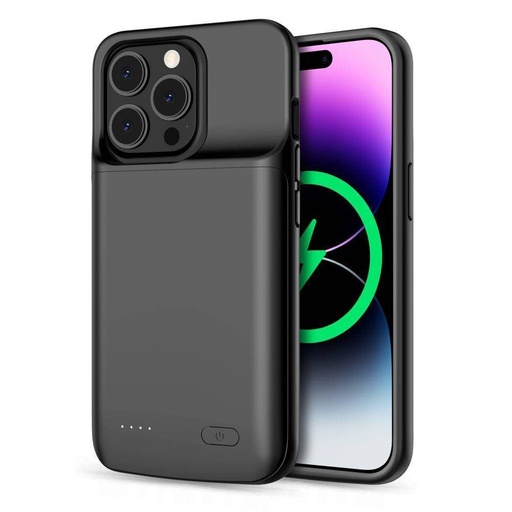 Apple iPhone 14 /14 Pro Tech protect powercase power bank zaštitna maskica (Crna)