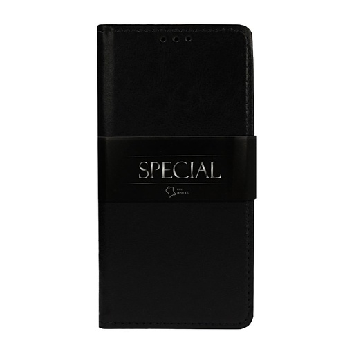 Apple iPhone 14 originalni koža preklopna futrola (Crna)