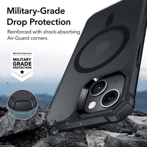 Apple iPhone 14 Plus ESR air armor halolock magsafe zaštitna maskica (Crna)