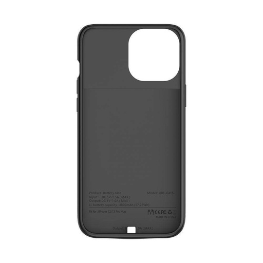 Apple iPhone 12 Pro Max / 13 Pro Max Tech protect powercase power bank zaštitna maskica (Crna)
