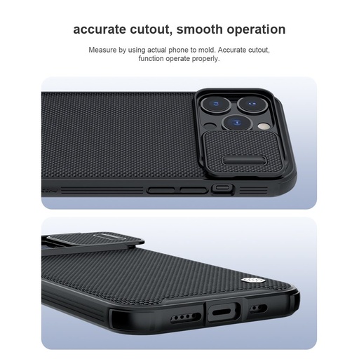 Apple iPhone 13 Pro Nillkin for pro zaštitna maskica (Crna)