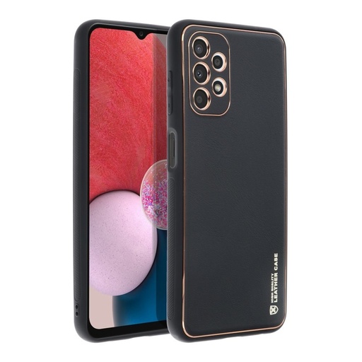 Samsung Galaxy A13 4G Forcell koža zaštitna maskica (Crna)