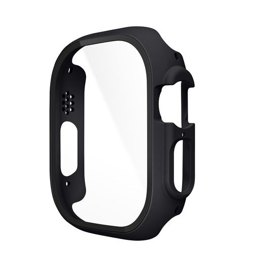 Apple Watch Ultra Hoco WS6 Shadow series futrola integriran sa zaštitom zaslona (Crna)