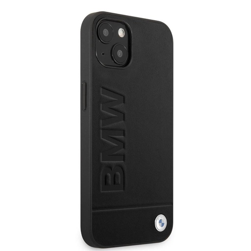 Apple iPhone 14 Plus BMW Leather Hot Stamp futrola (Crna) - BMHCP14MSLLBK