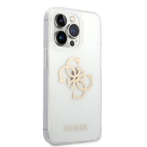 Apple iPhone 14 Pro Max Guess TPU Big 4G Full Glitter futrola (Proziran) – GUHCP14XPCUGL4GTR