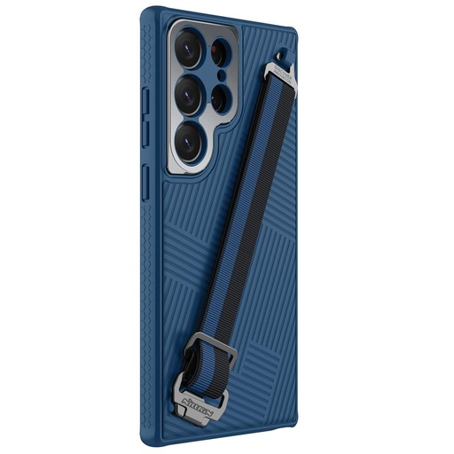 Samsung Galaxy S23 Ultra Nillkin strap izdržljiv futrola s remenom (Plava)