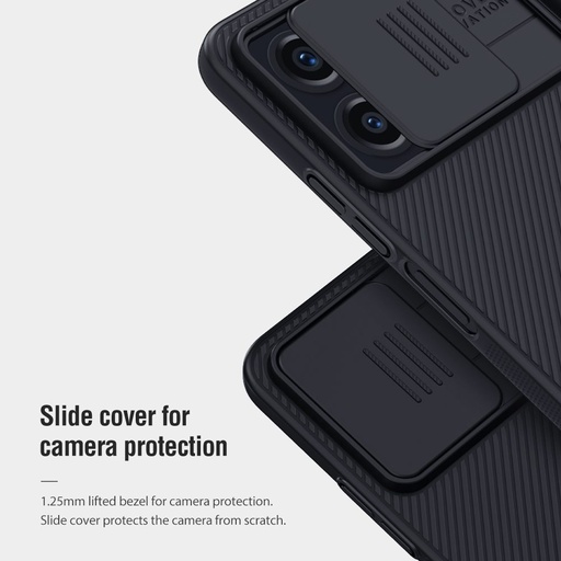 Xiaomi Redmi Note 12 4G Nillkin CamShield zaštitna maskica (Crna)