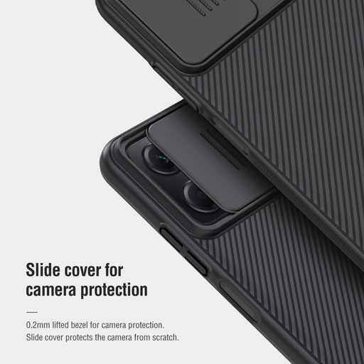 Xiaomi Redmi Note 12 5G / Poco X5 5G Nillkin CamShield zaštitna maskica (Crna)