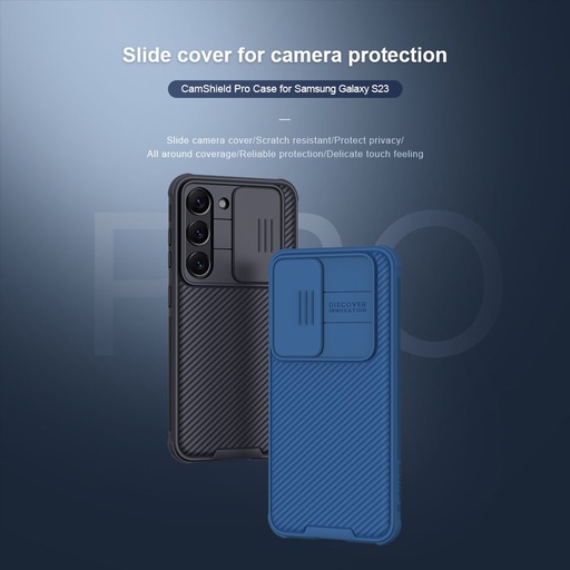 Samsung Galaxy S23 5G Nillkin Camshield Pro zaštitna maskica (crna)