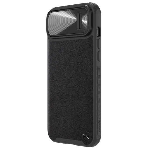 Apple iPhone 14 Plus Nillkin CamShield Leather S MagSafe zaštitna maskica (Crna)