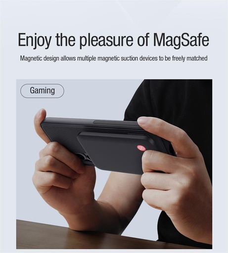 Samsung Galaxy S23 5G Nillkin Super Frosted Shield Pro MagSafe zaštitna maskica (crna)