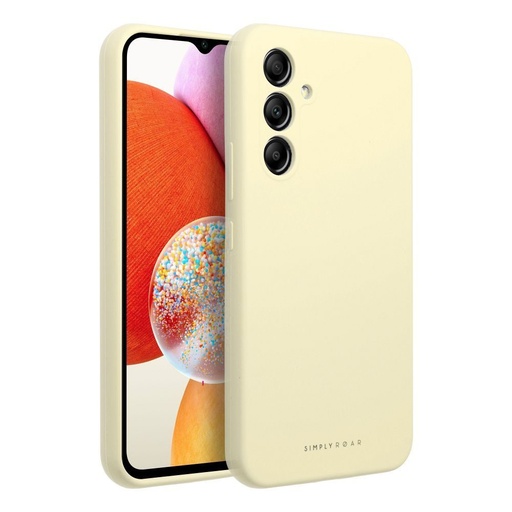 Samsung Galaxy A14 4G / Galaxy A14 5G Roar Cloud Skin zaštitna maskica (svijetao žuta)