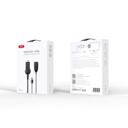 XO GB012 bežični HDMI-adapter (Crna) – zrcaljenje slike za pametne uređaje