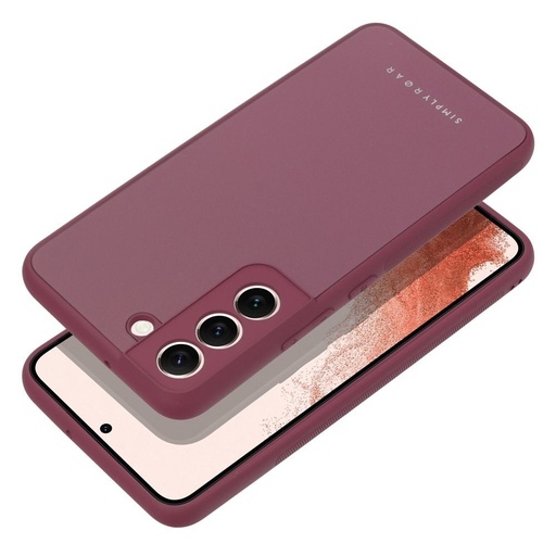 Samsung Galaxy S22 Plus Roar mat staklo zaštitna maskica (Bordo)