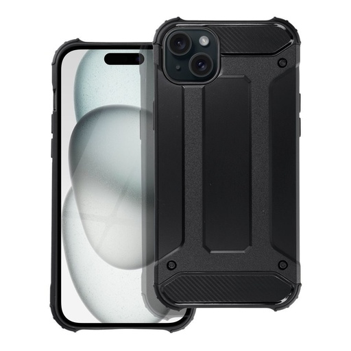 Apple iPhone 15 Plus armor otporan na udarce zaštitna maskica (Crna)