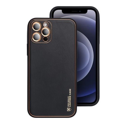Apple iPhone 15 Plus Forcell koža zaštitna maskica (Crna)