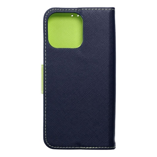 Apple iPhone 15 Pro Max Fancy book preklopna futrola (plavo-limeta)