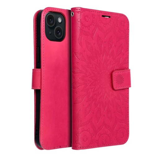 Apple iPhone 15 Plus Forcell MEZZO preklopni futrola (Magenta)