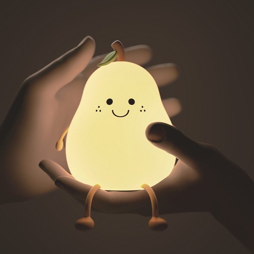 Forever Lucky Pear FNL-02 više u boji svjetleći LED noćni svjetiljka, ugrađen s baterijom bijela,RGB