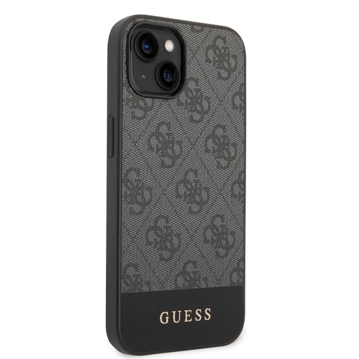 Apple iPhone 14 Plus Guess 4G Stripe futrola (Siva) - GUHCP14MG4GLGR