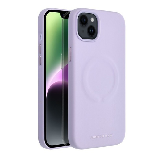 Apple iPhone 14 Plus Roar Leather magsafe zaštitna maskica (Ljubičasta)