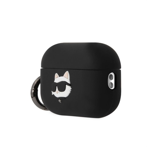 Karl Lagerfeld 3D Logo NFT Choupette Head Silicone futrola AirPods Pro 2 (Crna) - KLAP2RUNCHK