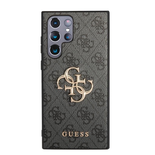 Samsung Galaxy S24 Ultra Guess PU 4G Metal Logo futrola (Siva) - GUHCS24L4GMGGR