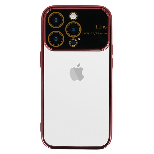 Samsung Galaxy A15 4G / Galaxy A15 5G electro lens kamera otok zaštitni zaštitna maskica (Crvena)