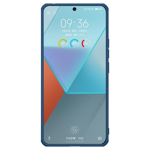 Xiaomi Redmi Note 13 Pro 5G Nillkin Super frosted shield pro izdržljiv zaštitna maskica (Plava)