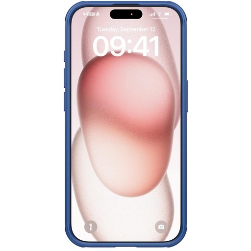 Apple iPhone 15 Pro Nillkin Super Frosted Shield Pro zaštitna maskica (plava)