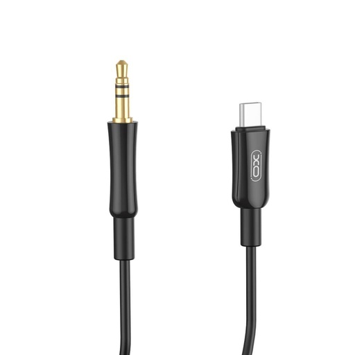 XO NB-R255B USB-C audio adapter (Crna) – USB-C–3.5 mm