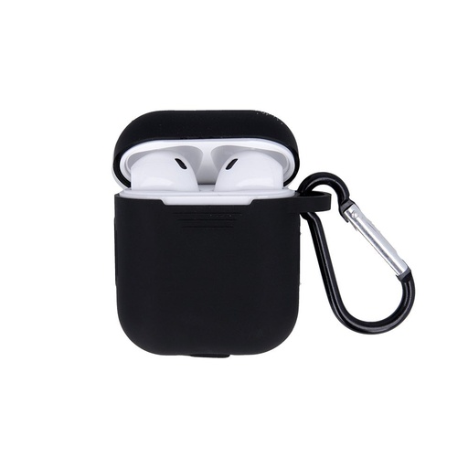 Apple AirPods / AirPods 2 silikonski futrola (Crna)