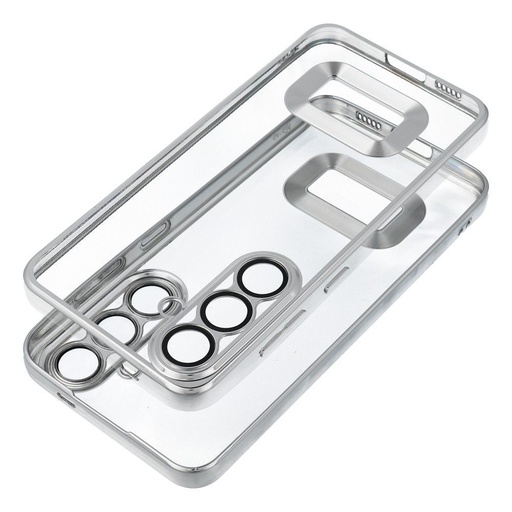 Samsung Galaxy S24 GLAM silikonski zaštitna maskica (Srebrna)