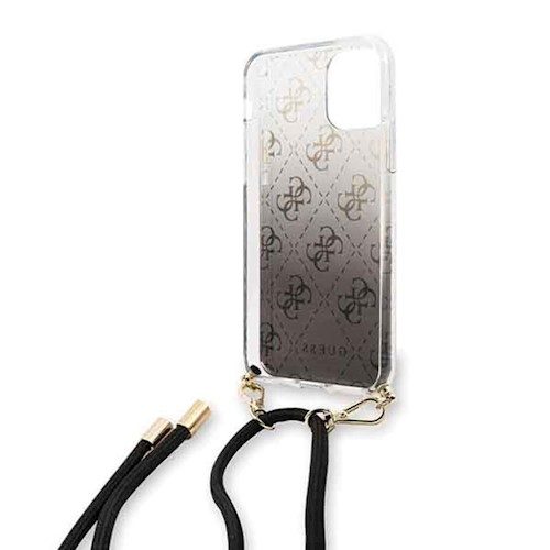Apple iPhone 11 Guess 4G Electroplated Gradient futrola (Crna) - GUHCN61WO4GBK