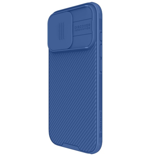 Apple iPhone 16 Pro Nillkin CamShield Pro MagSafe zaštitna maskica (Plava)