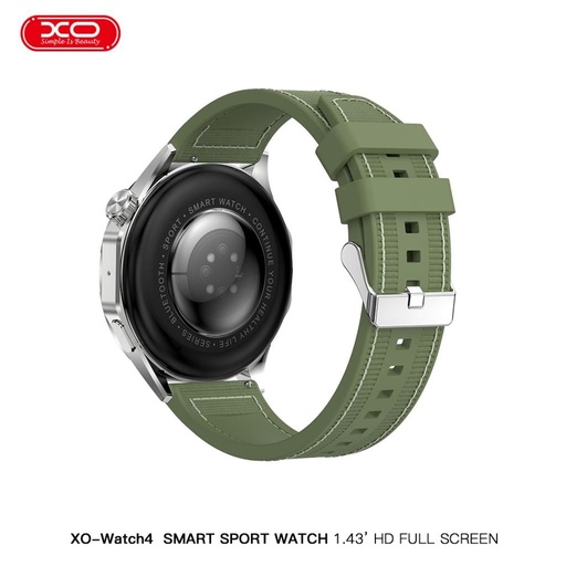 XO Watch 4 AMOLED pametni sat (Zelena) – sportski sat, prihvaćanje poziva, šaren zaslon