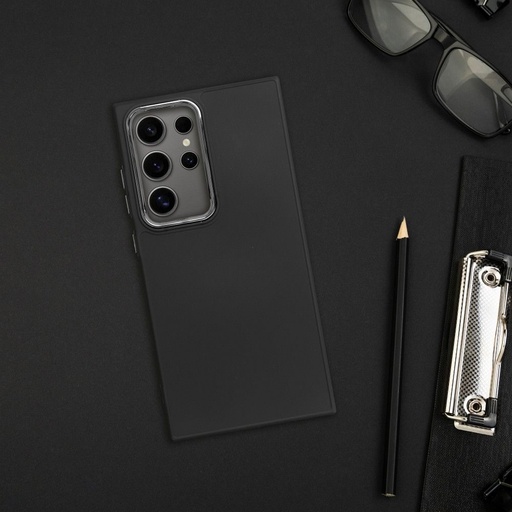 Samsung Galaxy S25 Ultra Frame silikonski zaštitna maskica (Crna)