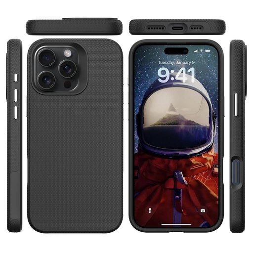 Apple iPhone 16 Pro Max TOKO Triangle zaštitna maskica (Crna)