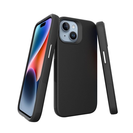 Apple iPhone 15 TOKO Triangle zaštitna maskica (Crna)
